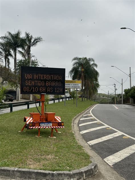 Avenida Possid Nio Jos De Freitas Ter Interdi O Parcial Neste