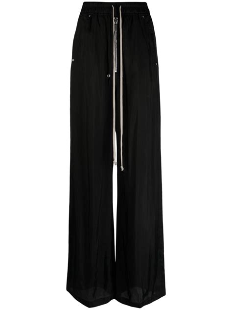 Rick Owens Geth Belas Wide Leg Trousers Farfetch