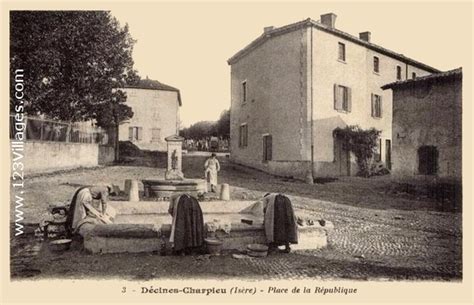 Carte postale de Décines Charpieu