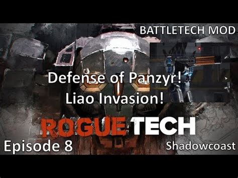 Rt Defense Of Panzyr Roguetech Campaign Battletech Youtube