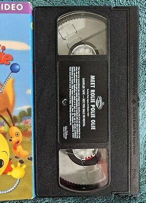 Meet Rolie Polie Olie Playhouse Disney VHS Grelly USA