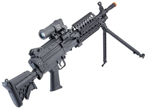 Buy Fn M249 Lmg Lightweight Machine Gun Replicaairgunsca