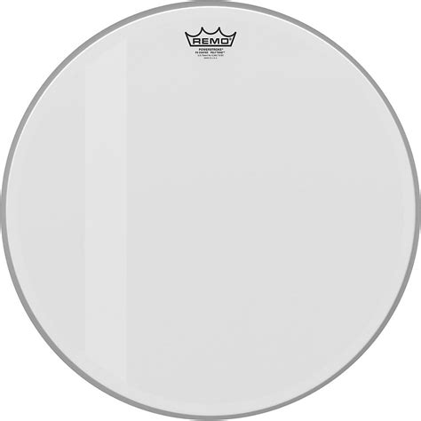 remo powerstroke p felt tone coated bass drum head   walmartcom