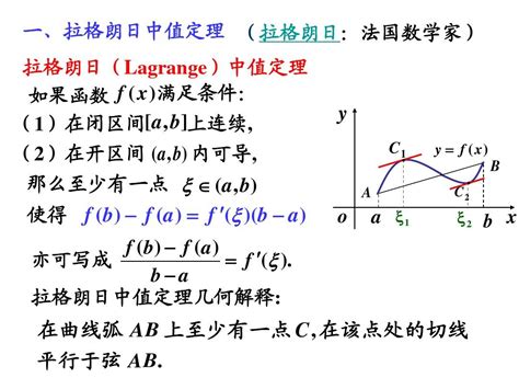 罗尔定理拉格朗日中值定理洛必达法则伯努利方程 哔哩哔哩