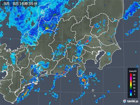 Starthome 関東南部に活発な雨雲 急な激しい雨に注意