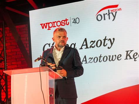 Grupa Azoty Zak Nagrodzona Or Em Wprost W Kategorii Przedsi Biorstwo