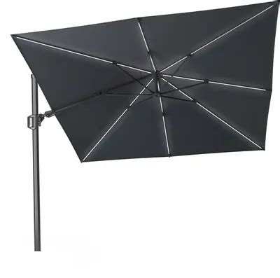 Platinum Sun Shade Zweefparasol Challenger T Glow X Cm