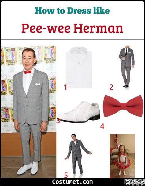 Pee Wee Herman Costume for Halloween