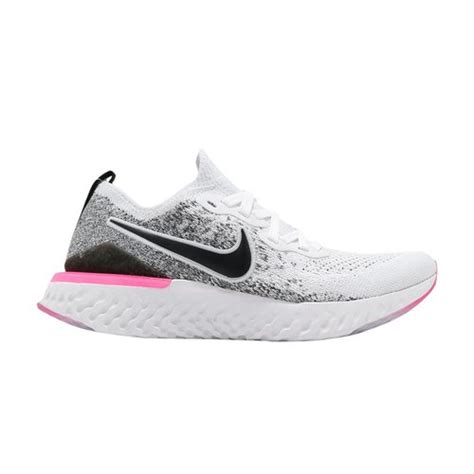 Nike Epic React Flyknit Oreo Pink Bq Solesense