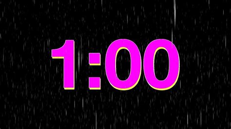 Minute Rain Countdown Timer Youtube