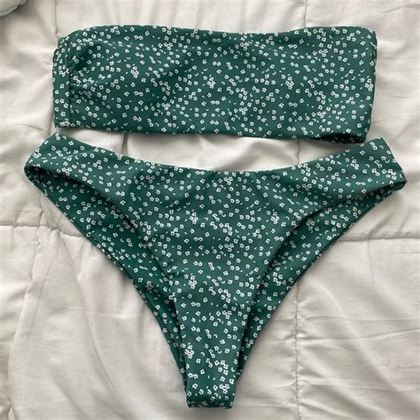 SHEIN Swim Ditsy Floral Bikini Set Poshmark
