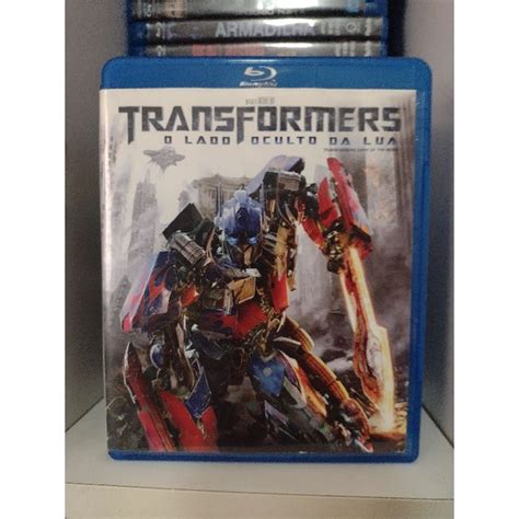 Blu Ray Transformers O Lado Oculto Da Lua Shopee Brasil