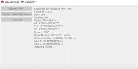 Easy Samsung Frp Tool 2020 V1 Failed Klohook