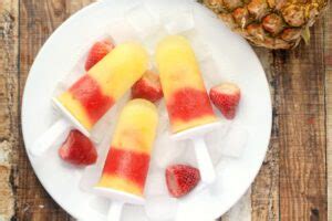 Pineapple Strawberry Ice Pops Frugal Mom Eh