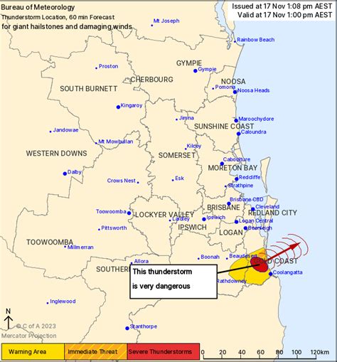 BREAKING: More severe storms heading towards Gold Coast, warnings issued