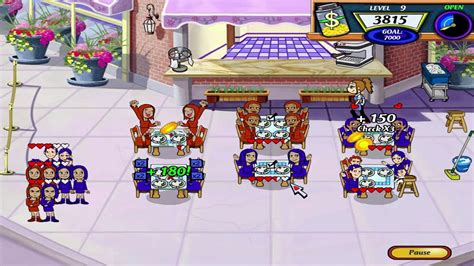 Diner Dash 2 Restaurant Rescue Walkthrough Level 9 Darlas Cafe