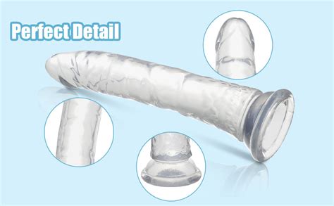 Amazon Aobrong Inch Realistic Jelly Dildo Huge G Spot Dildo With Powerful Suction Cup