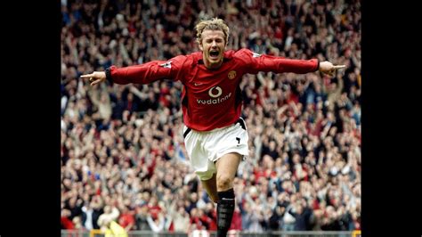 David Beckham Top Free Kicks Youtube