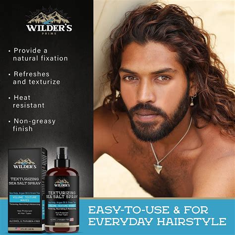 Buy Sea Salt Spray Hair Texturizer For Men And Women Volume Texture Beach Waves And Dry Effect