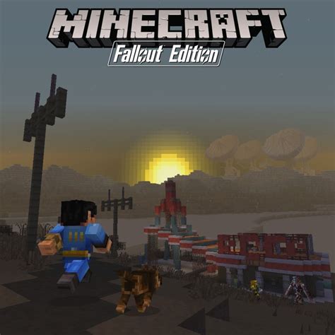 Minecraft Xbox One Edition Fallout Mash Up Cover Or Packaging