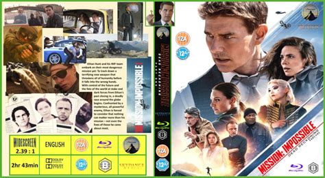 Mission Impossible Dead Reckoning P1 2023 Rb Blu Ray Cover And Label Dvdcover