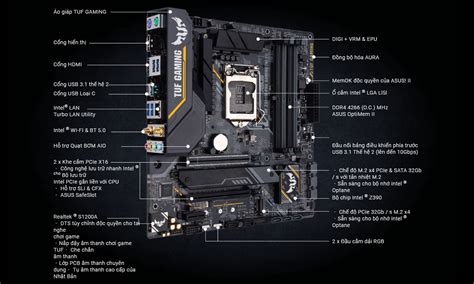 Mainboard ASUS TUF Z390M PRO GAMING WI FI chất lượng