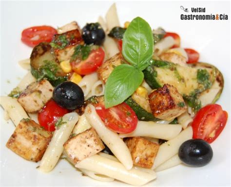 Ensalada De Pasta Con Tofu Gastronom A C A