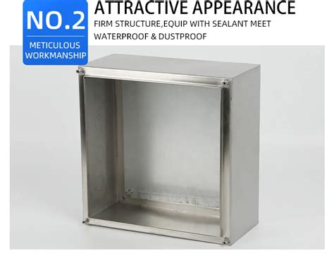 Saipwell New Product Stainless Steel Outdoor Waterproof Electrical Box