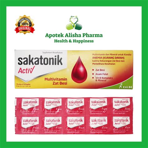 Jual Sakatonik Aktiv Kapsul Strip Kapsul Sakatonik Aktif Kapsul