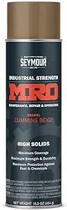 SEYMOUR 620 1447 Industrial MRO High Solids Spray Paint Cummins Beige