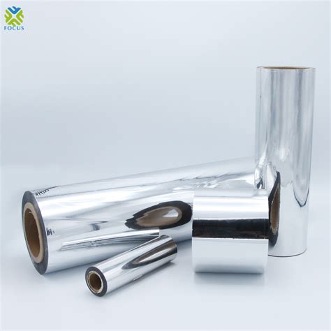 Laminated Packaging Roll Metallized Pet Mirror Mylar Film Laminating