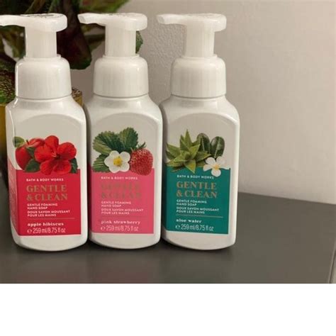 BBW Bath Body Works Gentle Foaming Hand Soap Ml Foaming Hand Wash Mahogany Teakwood