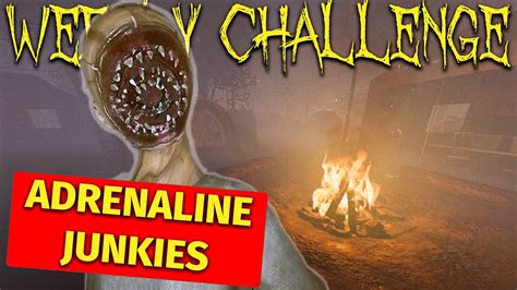 New Weekly Challenge Adrenaline Junkies Phasmophobia Youtube