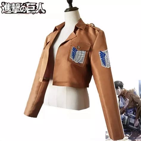 Chaqueta Shingeki No Kyojin Cosplay Legi N De Reconocimiento En Venta