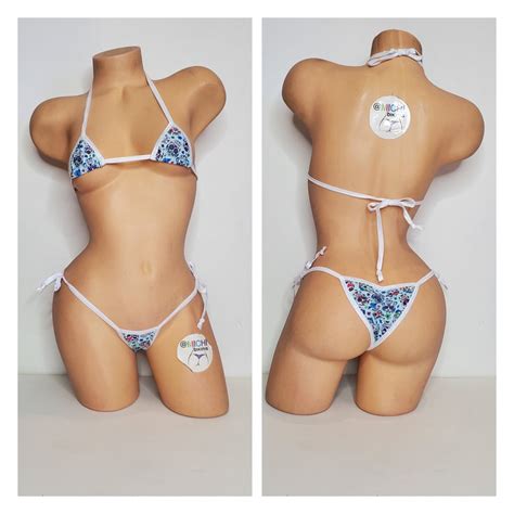 Skull Bikini Etsy