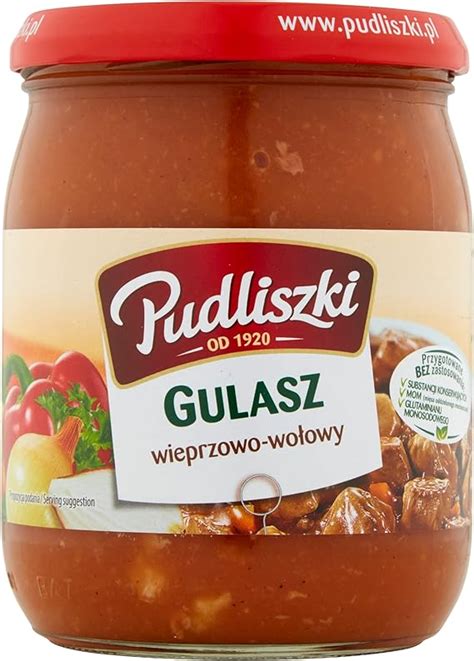 Pudliszki Heinz Gulasz Pork Beef Goulash G Pack Of Ready