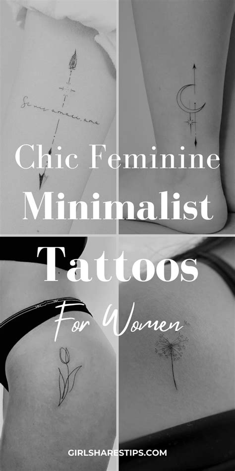 minimalist tattoo ideas unique meaningful feminine