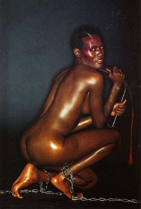 Grace Jones Nude Posing With Chains Hot Sex Picture