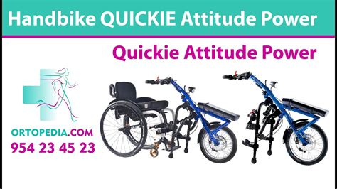 Handbike Quickie Attitude Power YouTube