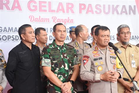 Kapolda Jateng Pimpin Gelar Pasukan Operasi Ketupat Candi Nayantaka