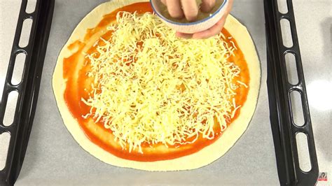 Masa De Pizza En 5 MINUTOS SIN HORNO Sin Levadura Sin Amasar Y Sin