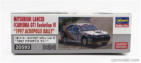 Hasegawa Scale Mitsubishi Lancer Carisma Gt Evolution Iv N