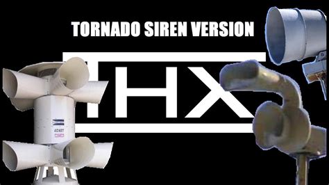 Thx Intro But With Tornado Sirens Version Warning Loud Youtube