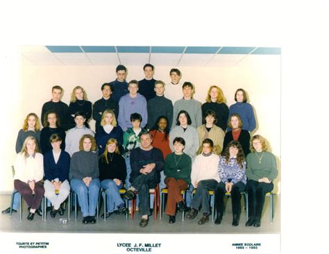 Photo De Classe Re B De Lyc E Jean Fran Ois Millet Copains D