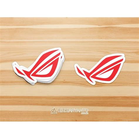 Jual Stiker Laptop Asus Rog Merah Shopee Indonesia