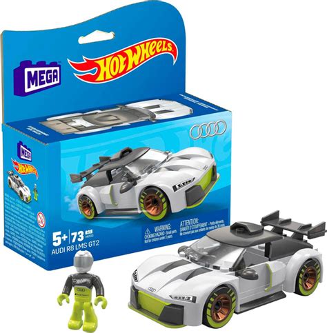Конструктор Mega Bloks Hot Wheels Audi R8 73 детали 194735102723 игрушки с доставкой от ROZETKA