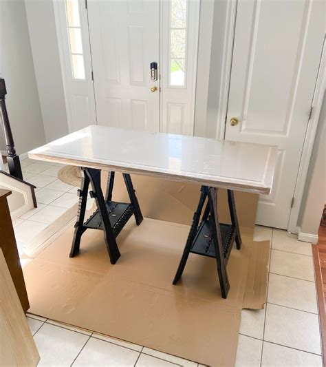 An Extremely Easy Guide On How to Stain Butcher Block - Home By Alley