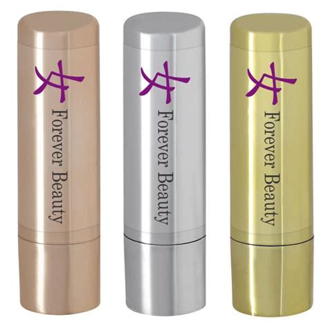 Full Color Custom Lip Balm In Metallic Case Promotional Lip Care