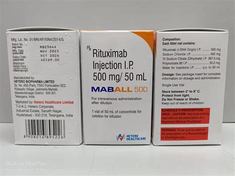 Maball Rituximab Mg Ml Injection At Rs Vial Rituximab