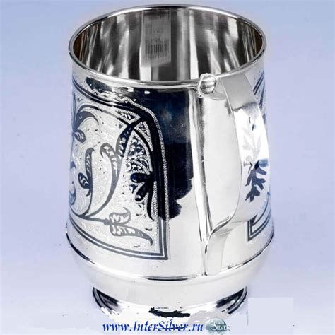 Кубачинская серебряная кружка. 875* Цена от 50000 руб.!